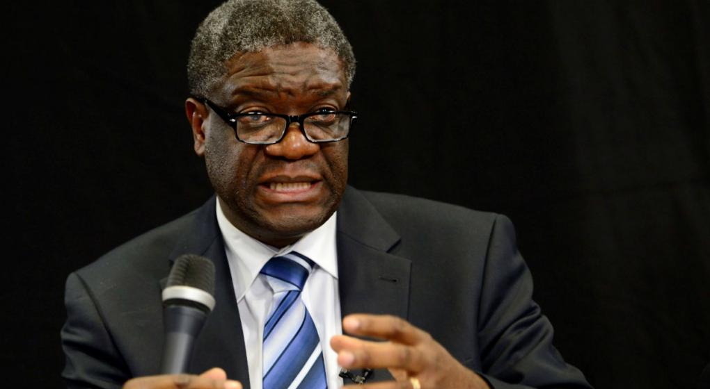 Mukwege: El Nobel no tendría sentido si no reconociera la lucha de la mujer